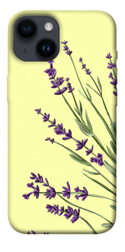 Чехол itsPrint Lavender art для Apple iPhone 14 (6.1")