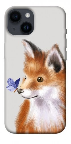 Чехол itsPrint Funny fox для Apple iPhone 14 (6.1")