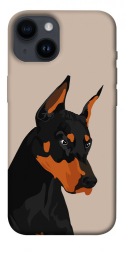 Чохол itsPrint Doberman для Apple iPhone 14 (6.1")