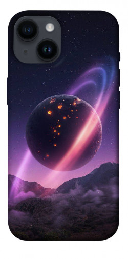Чехол itsPrint Сатурн для Apple iPhone 14 (6.1")