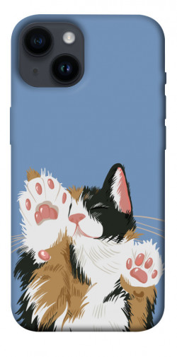 Чехол itsPrint Funny cat для Apple iPhone 14 (6.1")