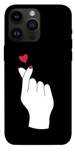 Чехол itsPrint Сердце в руке для Apple iPhone 14 Pro Max (6.7")