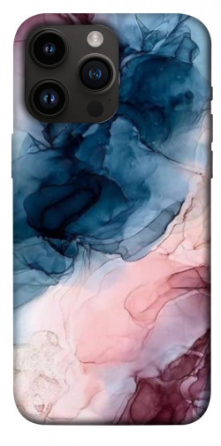 Чехол itsPrint Розово-голубые разводы для Apple iPhone 14 Pro Max (6.7")