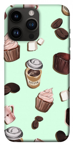 Чохол itsPrint Coffee and sweets для Apple iPhone 14 Pro Max (6.7")