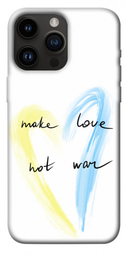 Чехол itsPrint Make love not war для Apple iPhone 14 Pro Max (6.7")