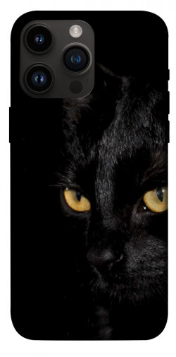 Чехол itsPrint Черный кот для Apple iPhone 14 Pro Max (6.7")