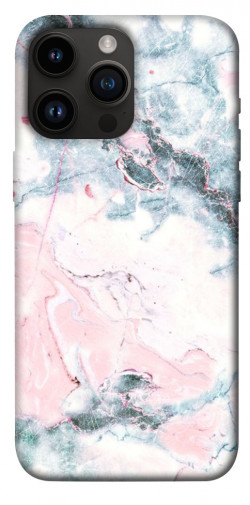 Чехол itsPrint Розово-голубой мрамор для Apple iPhone 14 Pro Max (6.7")
