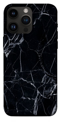 Чехол itsPrint Черный мрамор 3 для Apple iPhone 14 Pro Max (6.7")