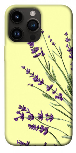 Чохол itsPrint Lavender art для Apple iPhone 14 Pro Max (6.7")