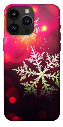 Чехол itsPrint Снежинки для Apple iPhone 14 Pro Max (6.7")