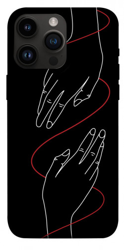 Чехол itsPrint Плетение рук для Apple iPhone 14 Pro Max (6.7")