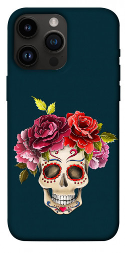 Чехол itsPrint Flower skull для Apple iPhone 14 Pro Max (6.7")