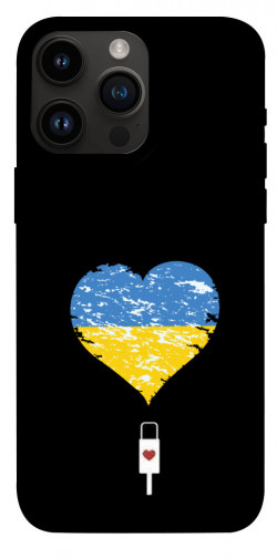 Чехол itsPrint З Україною в серці для Apple iPhone 14 Pro Max (6.7")