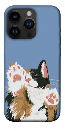 Чохол itsPrint Funny cat для Apple iPhone 14 Pro (6.1")