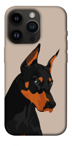 Чехол itsPrint Doberman для Apple iPhone 14 Pro (6.1")