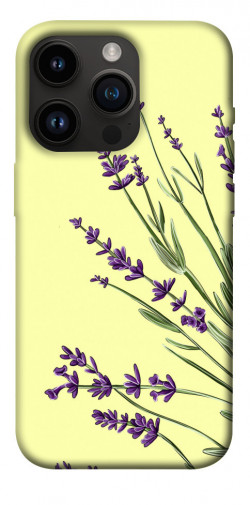 Чохол itsPrint Lavender art для Apple iPhone 14 Pro (6.1")