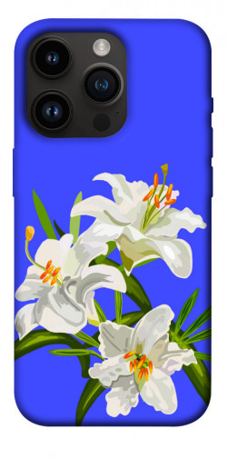 Чехол itsPrint Three lilies для Apple iPhone 14 Pro (6.1")