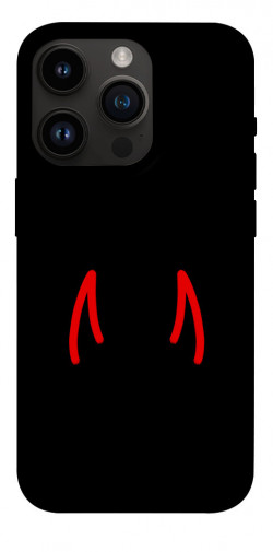 Чехол itsPrint Red horns для Apple iPhone 14 Pro (6.1")