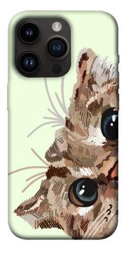 Чохол itsPrint Cat muzzle для Apple iPhone 14 Pro (6.1")