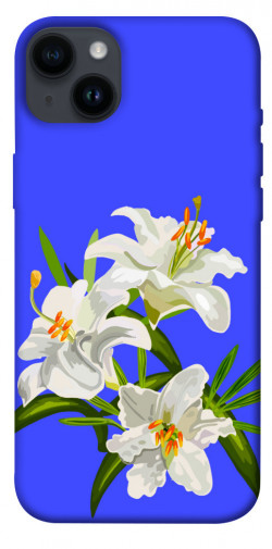Чехол itsPrint Three lilies для Apple iPhone 14 Plus (6.7")