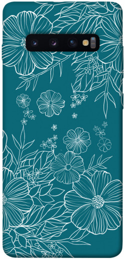 Чехол itsPrint Botanical illustration для Samsung Galaxy S10+
