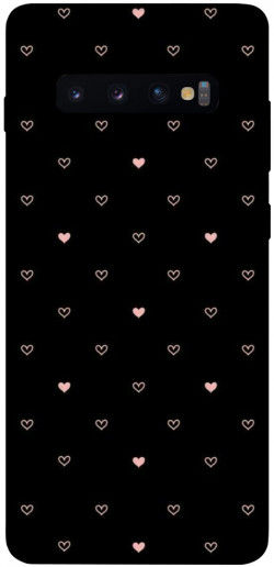 Чехол itsPrint Сердечки для Samsung Galaxy S10+