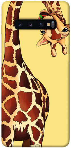 Чохол itsPrint Cool giraffe для Samsung Galaxy S10+