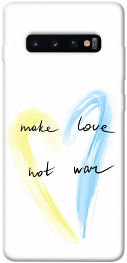 Чехол itsPrint Make love not war для Samsung Galaxy S10+