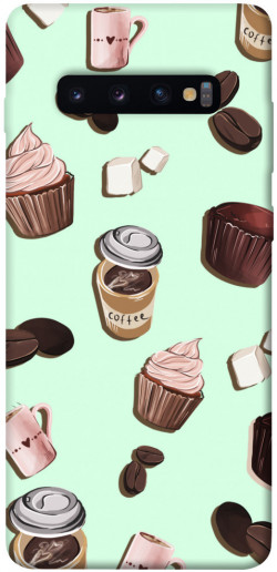 Чохол itsPrint Coffee and sweets для Samsung Galaxy S10+