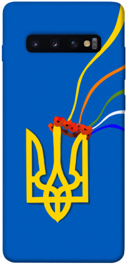 Чохол itsPrint Квітучий герб для Samsung Galaxy S10+
