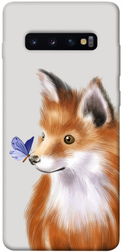 Чехол itsPrint Funny fox для Samsung Galaxy S10+