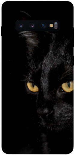 Чехол itsPrint Черный кот для Samsung Galaxy S10+