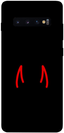Чехол itsPrint Red horns для Samsung Galaxy S10+