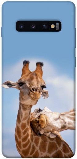 Чехол itsPrint Милые жирафы для Samsung Galaxy S10+