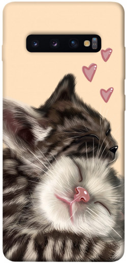Чехол itsPrint Cats love для Samsung Galaxy S10+