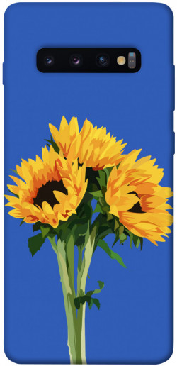 Чехол itsPrint Bouquet of sunflowers для Samsung Galaxy S10+