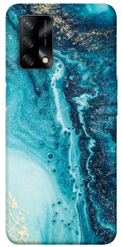Чехол itsPrint Голубая краска для Oppo A74 4G