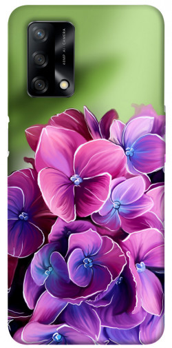 Чехол itsPrint Кружевная гортензия для Oppo A74 4G