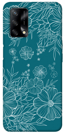 Чехол itsPrint Botanical illustration для Oppo A74 4G