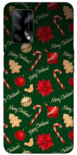 Чехол itsPrint Merry Christmas для Oppo A74 4G
