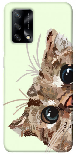Чехол itsPrint Cat muzzle для Oppo A74 4G