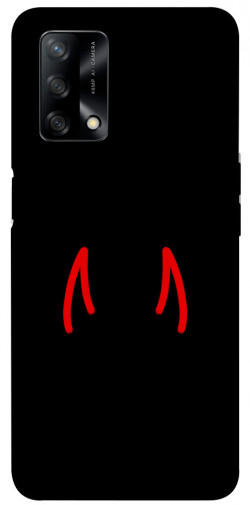 Чехол itsPrint Red horns для Oppo A74 4G