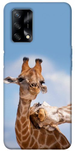 Чехол itsPrint Милые жирафы для Oppo A74 4G