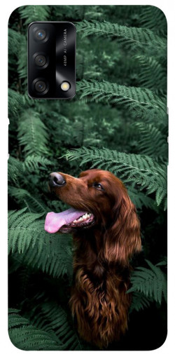 Чохол itsPrint Собака у зелені для Oppo A74 4G