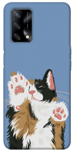 Чохол itsPrint Funny cat для Oppo A74 4G