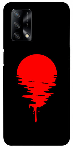 Чехол itsPrint Red Moon для Oppo A74 4G