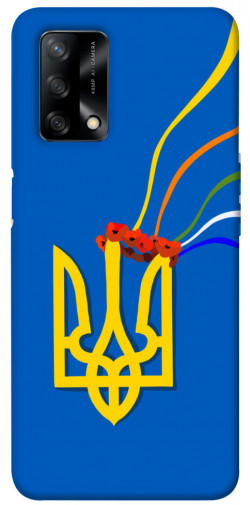 Чехол itsPrint Квітучий герб для Oppo A74 4G