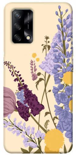 Чехол itsPrint Flowers art для Oppo A74 4G