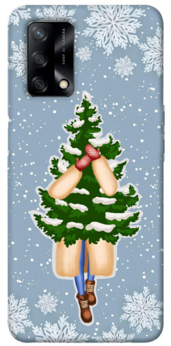 Чохол itsPrint Christmas tree для Oppo A74 4G