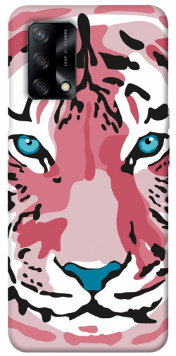 Чохол itsPrint Pink tiger для Oppo A74 4G